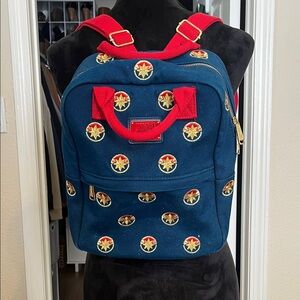 Disney Marvel x Loungefly Captain Marvel Mini Backpack